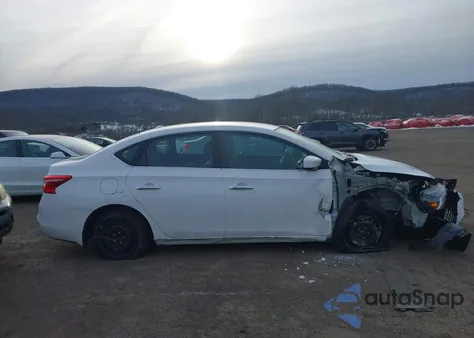 2017 Nissan Sentra Sv z USA, uszkodzony, nr VIN 3N1AB7AP7HY408552